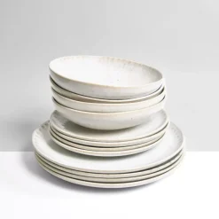 Céladon Paris Service pour 4 | Blanc audacieux Discount