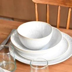 Céladon Paris Service pour 2 | Blanc audacieux New