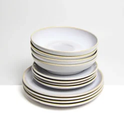 Céladon Paris Service pour 4 | Blanc nacré Best