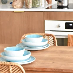 Céladon Paris Service pour 2 | Bleu água New
