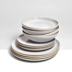 Céladon Paris Service pour 4 | Gris audacieux New