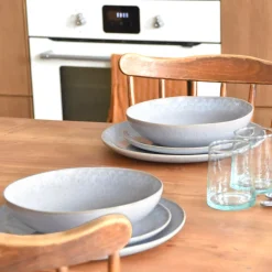 Céladon Paris Service pour 6 | Gris audacieux Hot