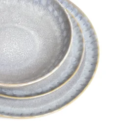 Céladon Paris Service pour 8 | Gris audacieux Discount