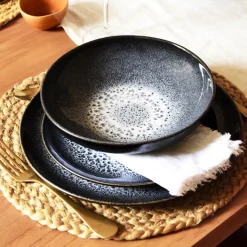 Céladon Paris Service pour 8 | Noir écume Sale