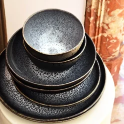 Céladon Paris Service pour 2 | Noir écume Clearance