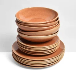 Céladon Paris Service pour 6 | Terracotta sienna Clearance