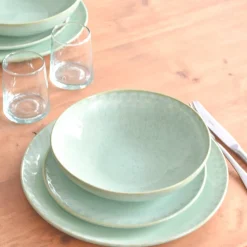 Céladon Paris Service pour 6 | Vert audacieux New