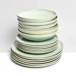 Céladon Paris Service pour 6 | Vert audacieux New