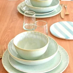 Céladon Paris Service pour 2 | Vert audacieux New