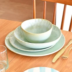 Céladon Paris Service pour 2 | Vert audacieux New