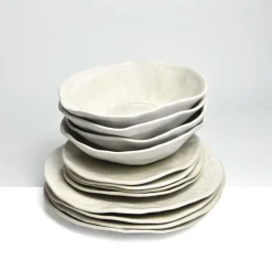 Céladon Paris Service pour 4 Onda | Beige sable