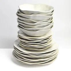 Céladon Paris Service pour 8 Onda | Beige sable Sale