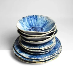 Céladon Paris Service pour 4 Onda | Bleu écume Outlet