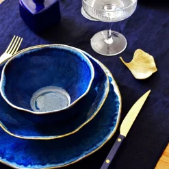 Céladon Paris Service pour 2 Onda | Bleu abyssal Discount