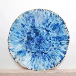 Céladon Paris Service pour 2 Onda | Bleu écume New