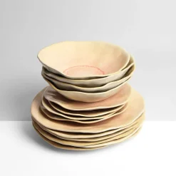 Céladon Paris Service pour 4 Onda | Corail doré Clearance