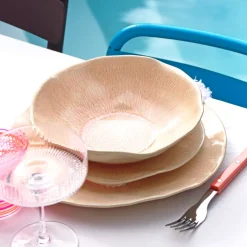 Céladon Paris Service pour 4 Onda | Corail doré Clearance