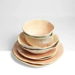 Céladon Paris Service pour 2 Onda | Corail doré Sale