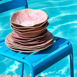 Céladon Paris Service pour 4 Onda | Rose anémone Outlet