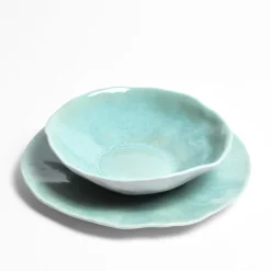 Céladon Paris Service pour 8 Onda | Vert d'eau Discount