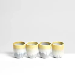 Céladon Paris Tasse expresso | Jaune sable Outlet