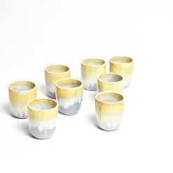 Céladon Paris Tasse expresso | Jaune sable Outlet