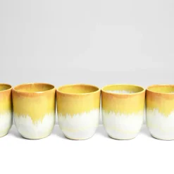 Céladon Paris Tasse moyenne | Jaune sable Sale