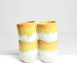 Céladon Paris Tasse moyenne | Jaune sable Sale