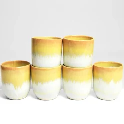 Céladon Paris Tasse moyenne | Jaune sable Sale