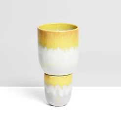 Céladon Paris Tasse moyenne | Jaune sable Sale