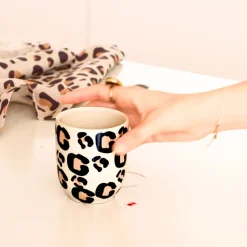 Céladon Paris Tasse moyenne | Léopard Clearance