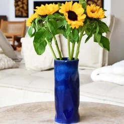 Céladon Paris Vase onda | Bleu odyssée Online